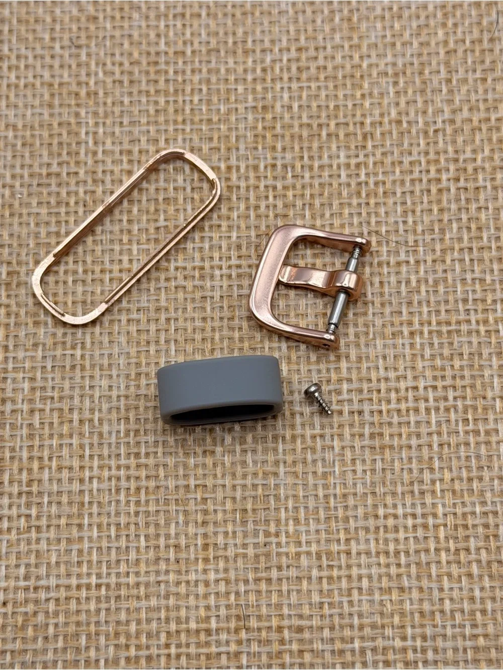 Garmin Vivosmart 4 Gold Bezzle, buckle, Band Holder, Screw, OEM Parts